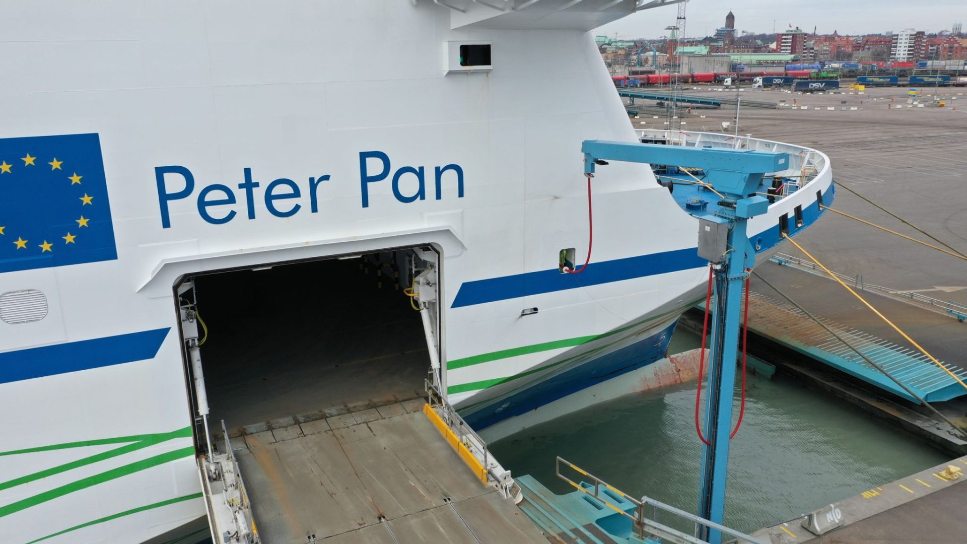 SPP800T in Sweden - Photo: Port of Trelleborg